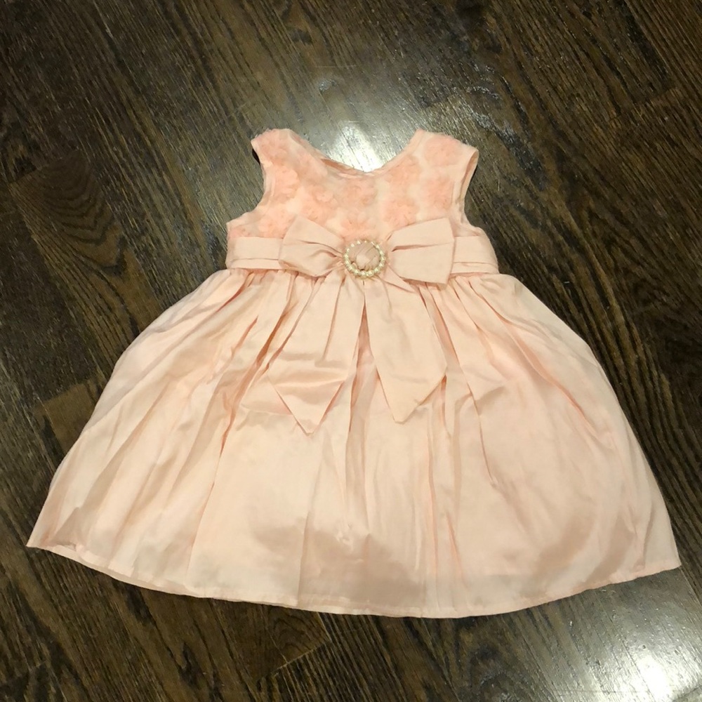 Haute Baby Pink Dress with Bow